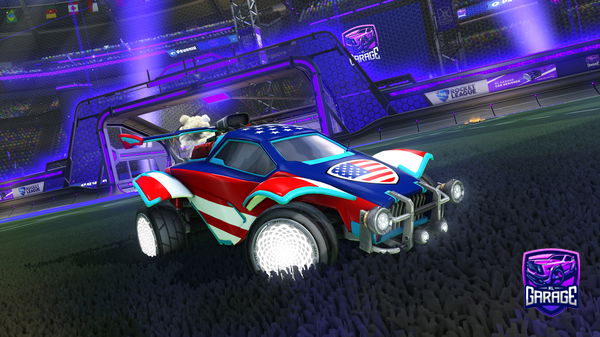 A Rocket League car design from Nathanielimones77