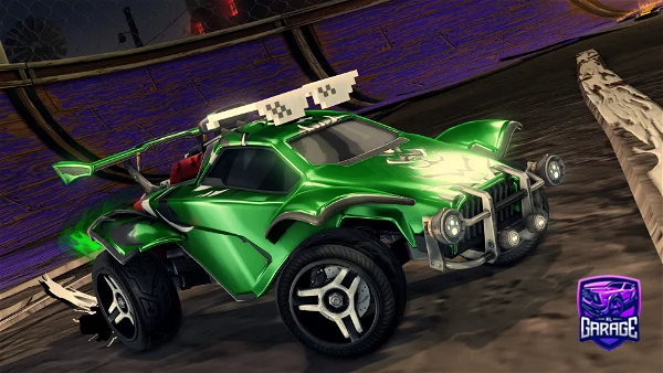 A Rocket League car design from SoGuavaTTV