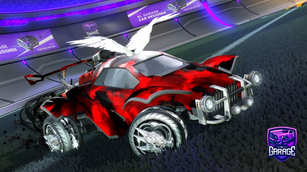 A Rocket League car design from zelibelly