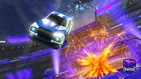 A Rocket League car design from voitx64