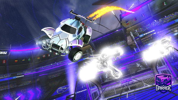 A Rocket League car design from Xday