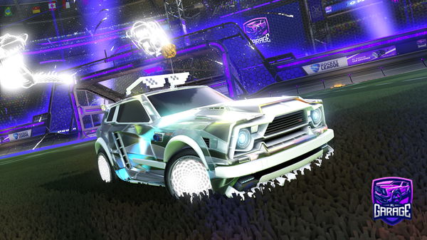 A Rocket League car design from GalaxyMUSTTRADE