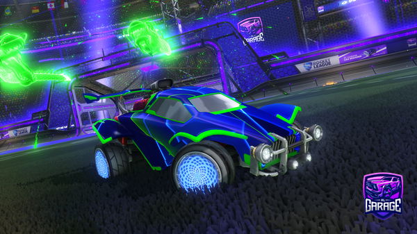 A Rocket League car design from blackape69