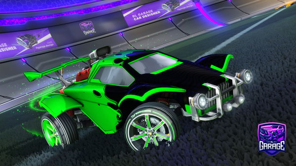 A Rocket League car design from DavidWondeRR