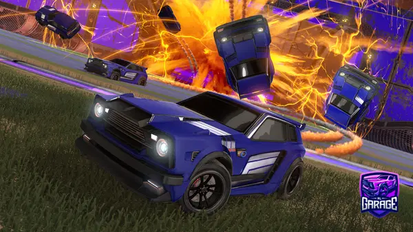 A Rocket League car design from AlphaBoxedTF