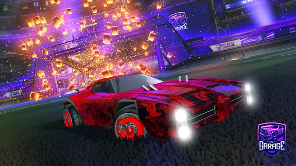 A Rocket League car design from sgurd