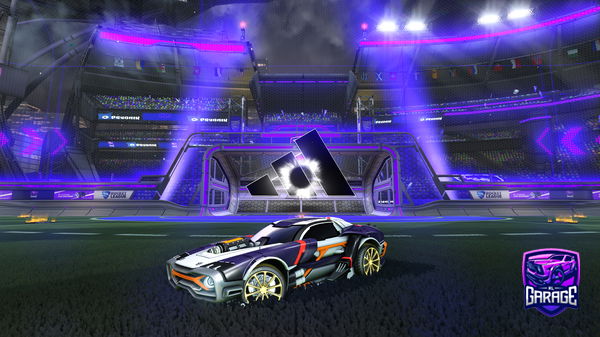 A Rocket League car design from Mike108