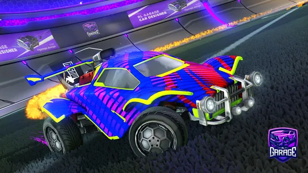 A Rocket League car design from DolnMag