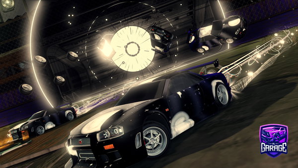 A Rocket League car design from ElPititumaxiom
