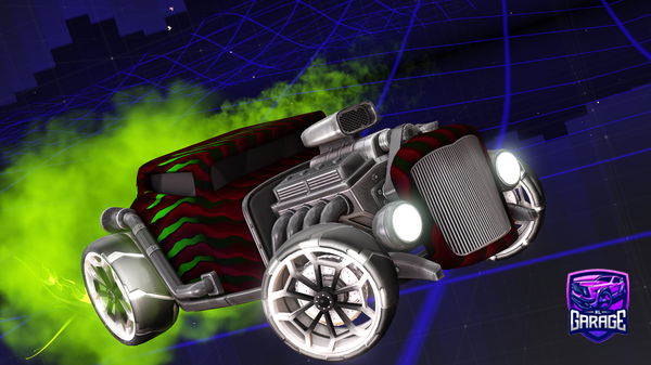 A Rocket League car design from iteachii