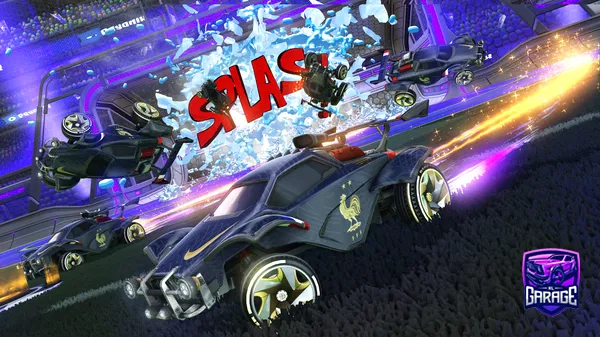 A Rocket League car design from kbmstriker