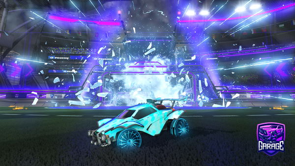 A Rocket League car design from byBen