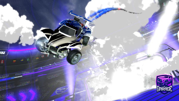 A Rocket League car design from King_Sefty