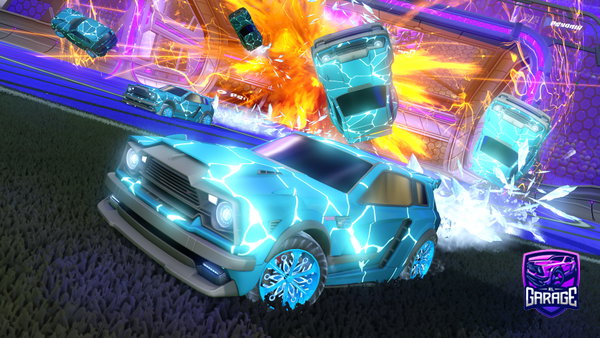 A Rocket League car design from nawasgnsg