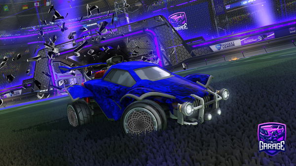 A Rocket League car design from Brushedfever40_