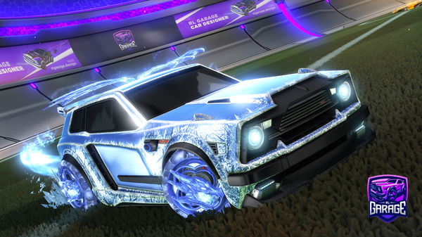 A Rocket League car design from happyhippy11