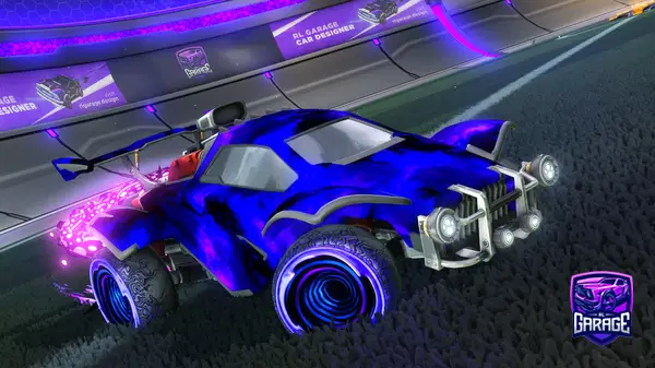 A Rocket League car design from BJM043