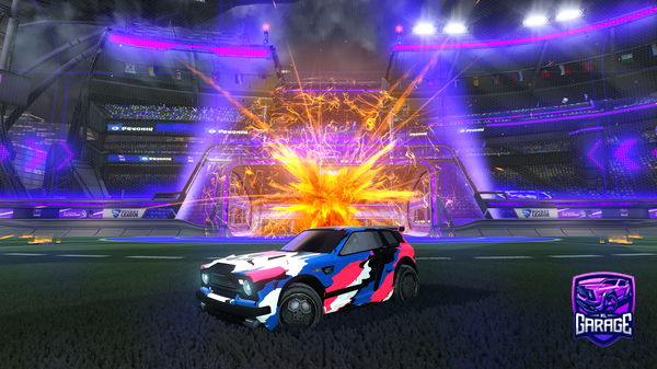 A Rocket League car design from A-JHDZ