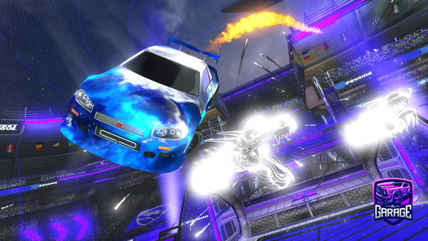 A Rocket League car design from MAZARU_JR