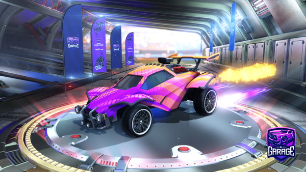 A Rocket League car design from AllianceLunasola
