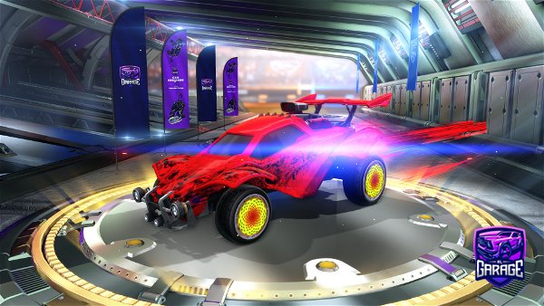 A Rocket League car design from DemonGoat3
