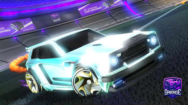 A Rocket League car design from LukkyYT