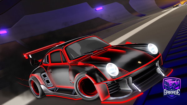 A Rocket League car design from Nya07