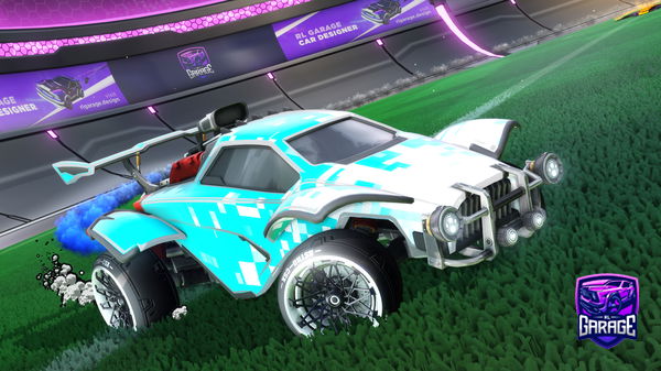 A Rocket League car design from Ninja4