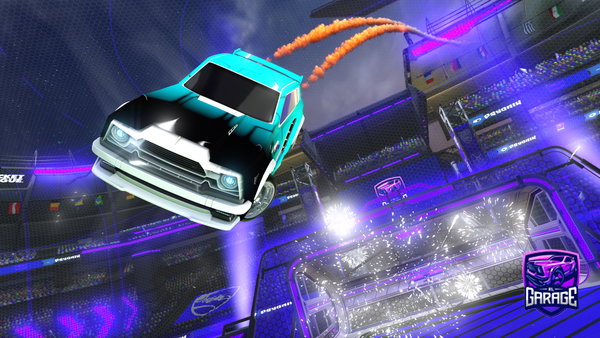 A Rocket League car design from NotV1bez