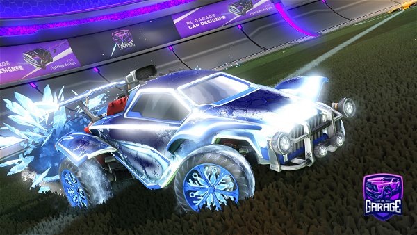 A Rocket League car design from Wicky312425