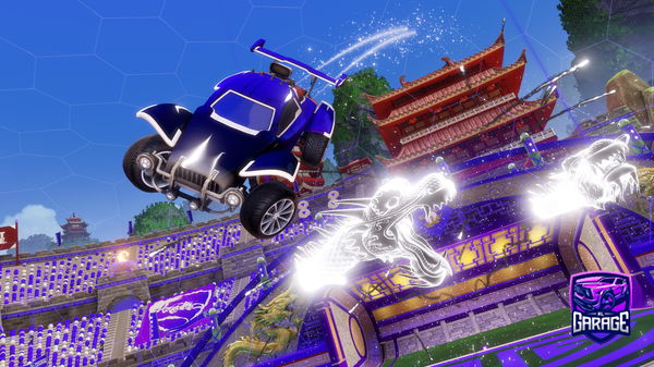 A Rocket League car design from Cosmotiz