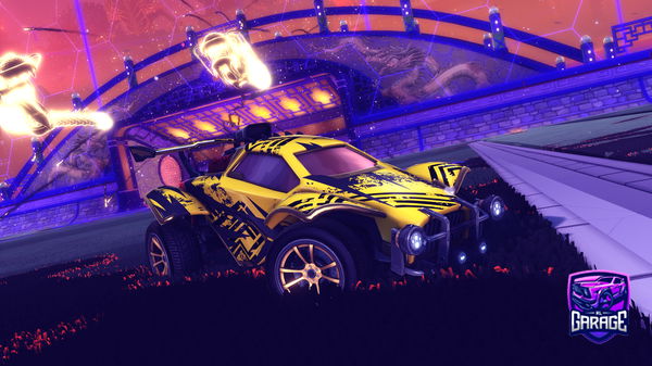 A Rocket League car design from arthurroos