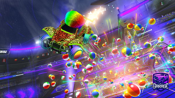 A Rocket League car design from Maxgeld