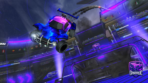 A Rocket League car design from cware