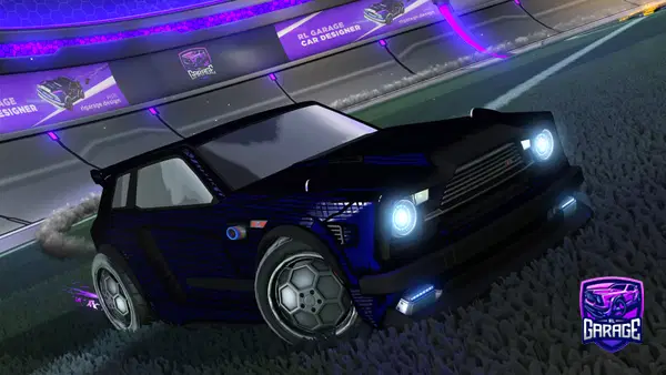 A Rocket League car design from drkxuv