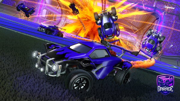 A Rocket League car design from Noixas