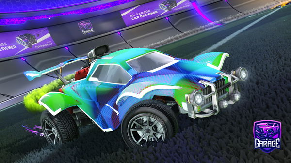 A Rocket League car design from ItsGiuze
