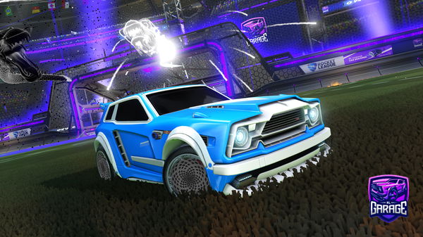 A Rocket League car design from Samnibs