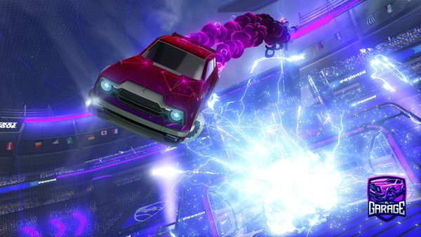 A Rocket League car design from voitx64