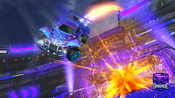 A Rocket League car design from Etanisgoody