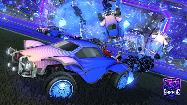 A Rocket League car design from Catroll111