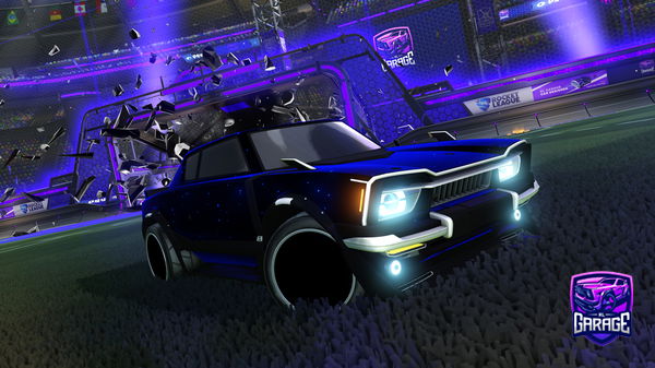 A Rocket League car design from Jato154