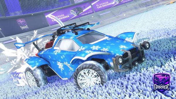 A Rocket League car design from TheCrew2223