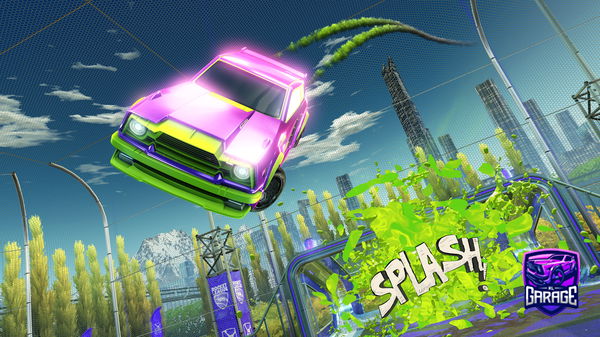 A Rocket League car design from Alsti10