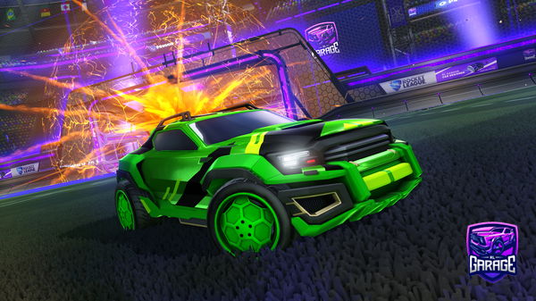 A Rocket League car design from Stickyninja43