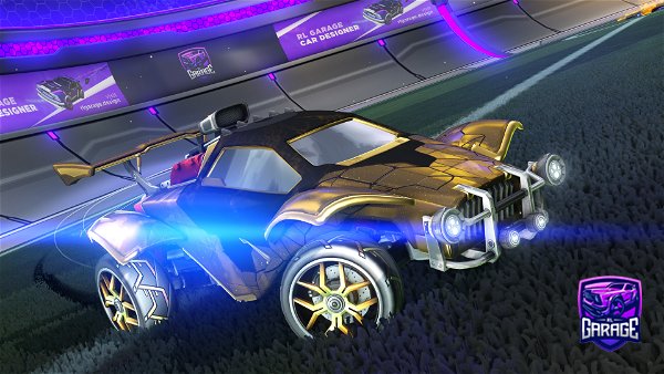 A Rocket League car design from ZiffoxeRL