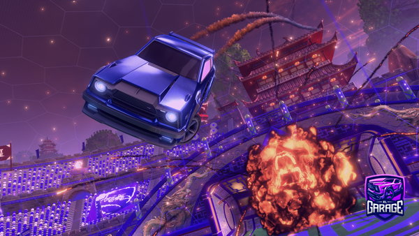 A Rocket League car design from Nouh001