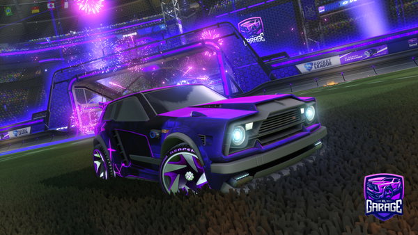A Rocket League car design from Poulpium