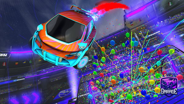 A Rocket League car design from Tilloga