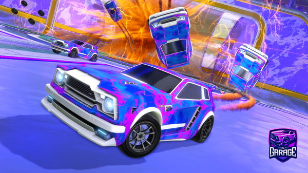 A Rocket League car design from OP-Akoo